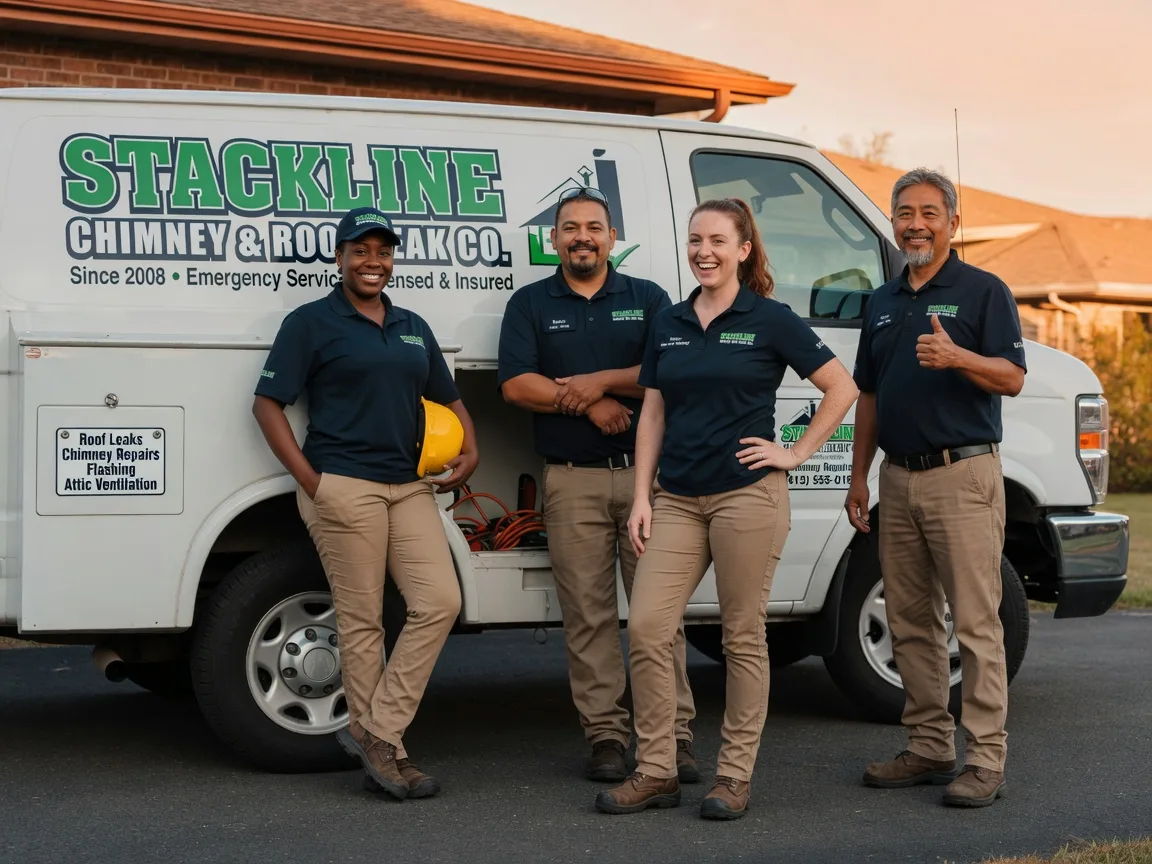 Chimney flashing repair company in Irvington, AL